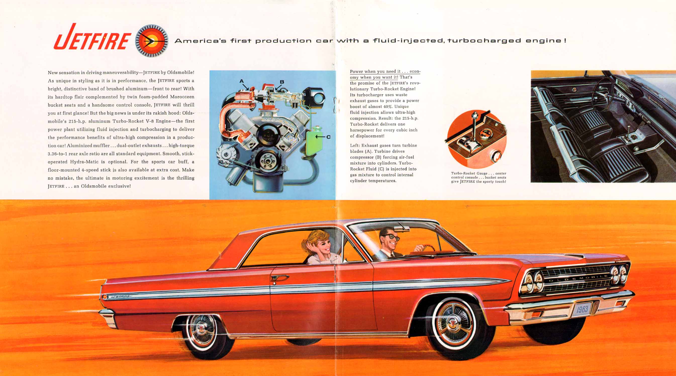 1963 Oldsmobile Sports Cars Brochure Page 5